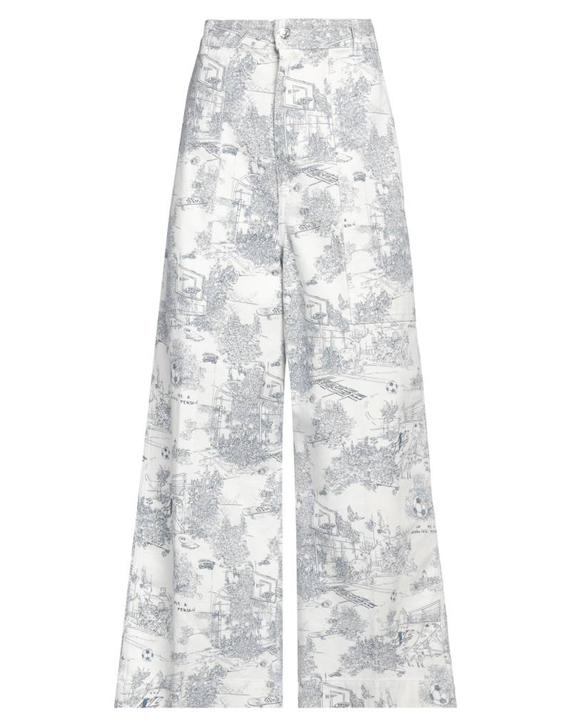 NINE IN THE MORNING Hose Damen Weiß von NINE IN THE MORNING