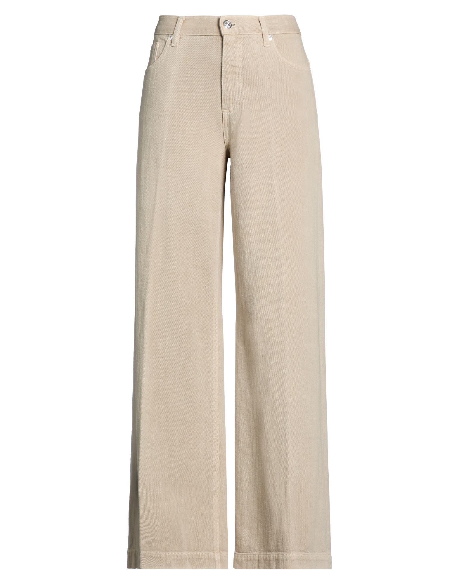 NINE IN THE MORNING Jeanshose Damen Beige von NINE IN THE MORNING