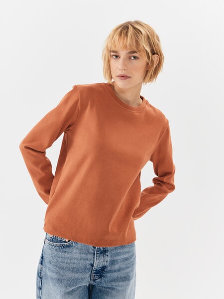 NINE TO FIVE #seeben - Damen Langarm Ripp-Shirt aus Bio-Baumwolle von NINE TO FIVE