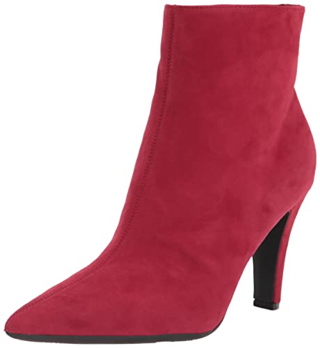 Nine West Cale Damen-Stiefelette, Größe 43 x 22 cm, Rot/Ausflug, einfarbig (Getaway Solids), 37 EU von Nine West
