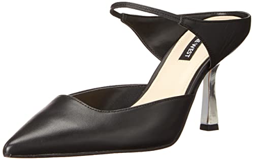 NINE WEST Damen Madys Sandale mit Absatz, Schwarz, 41.5 EU von NINE WEST