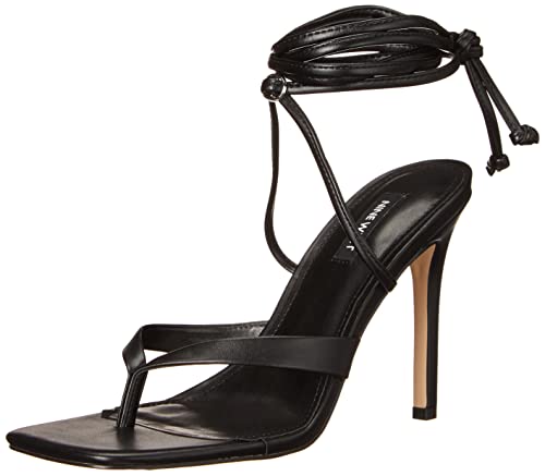 Nine West Damen Terrie3 Sandale mit Absatz, Schwarz, 36 EU von NINE WEST