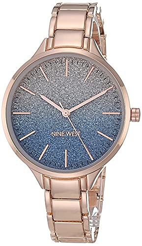 NINE WEST Women's Bracelet Watch Pink von NINE WEST
