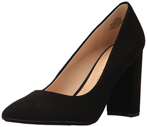 Nine West Damen Astoria 9x9 Pumps, Black Black Suede Look, 35 EU von Nine West