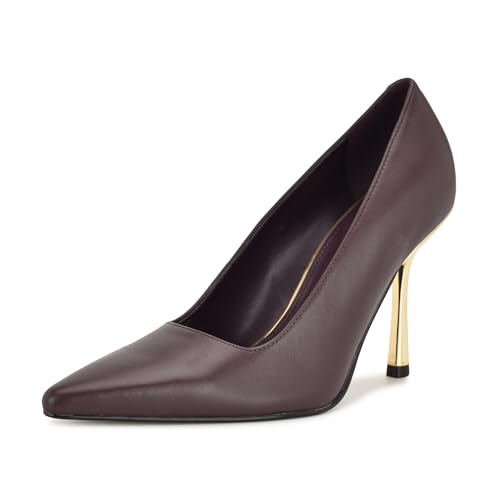 Nine West Damen Jamiey Pump, Weinleder 602, 37.5 EU von NINE WEST