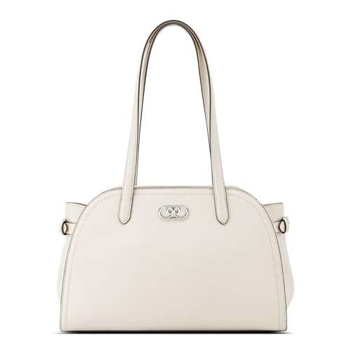 Nine West Danika Umhängetasche Large Shoulder Satchel, milk, Medium von NINE WEST
