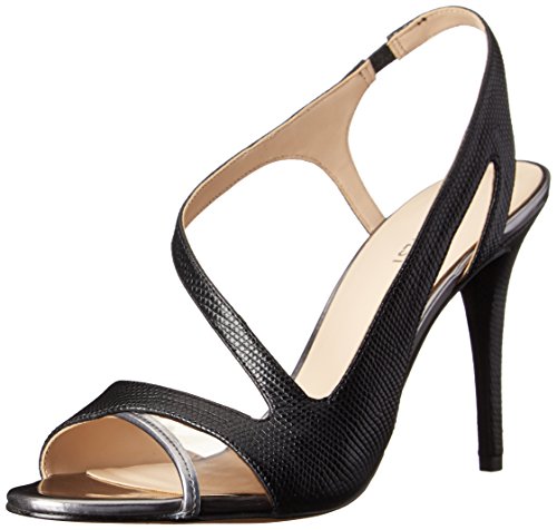 Nine West Delvin Damen-Pumps aus Leder, Schwarz/Multi, 43 EU von NINE WEST