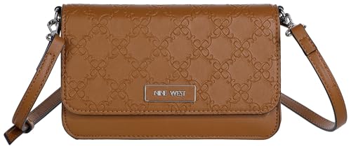 Nine West Shonda SLG Wallet on a String, Brandy, Mini von NINE WEST