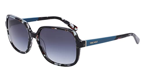 Sonnenbrille NINE WEST NW 654 S 440 Aqua Tortoise, Aqua Tortoise, 57/17/135, Aqua Tortoise, 57/17/135 von NINE WEST