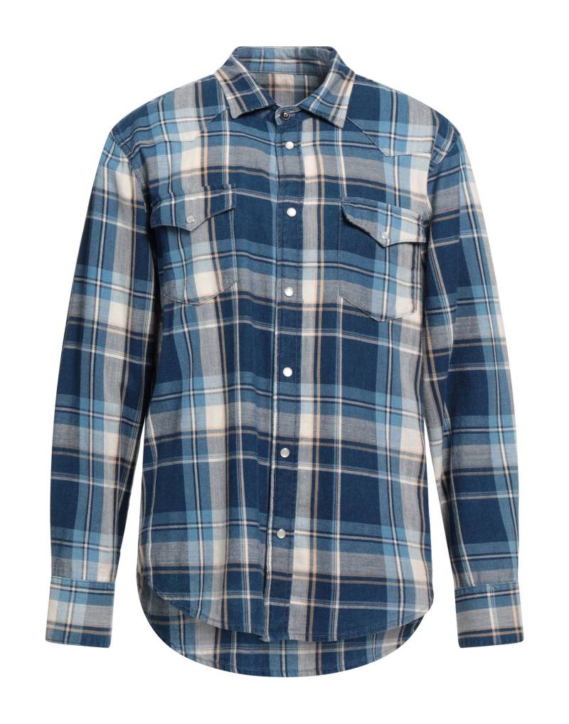 NINE IN THE MORNING Hemd Herren Blau von NINE IN THE MORNING