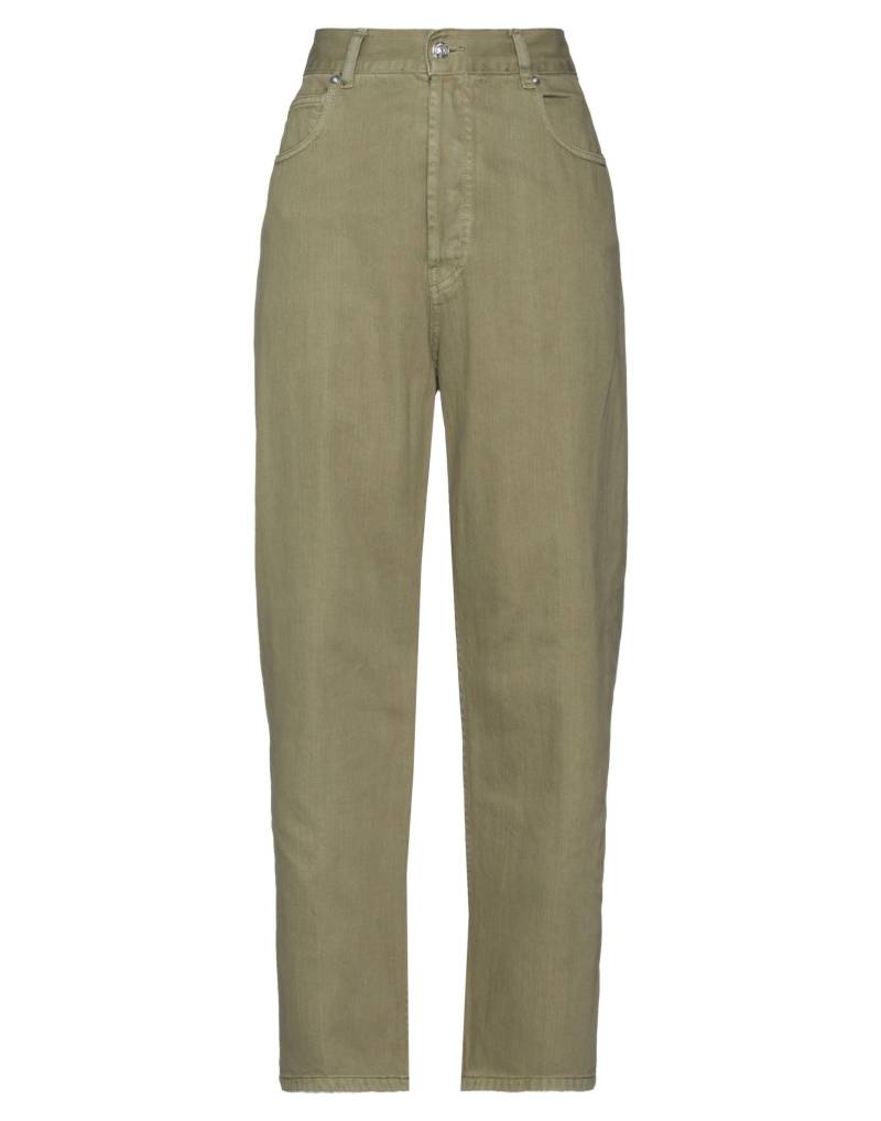 NINE IN THE MORNING Jeanshose Damen Militärgrün von NINE IN THE MORNING