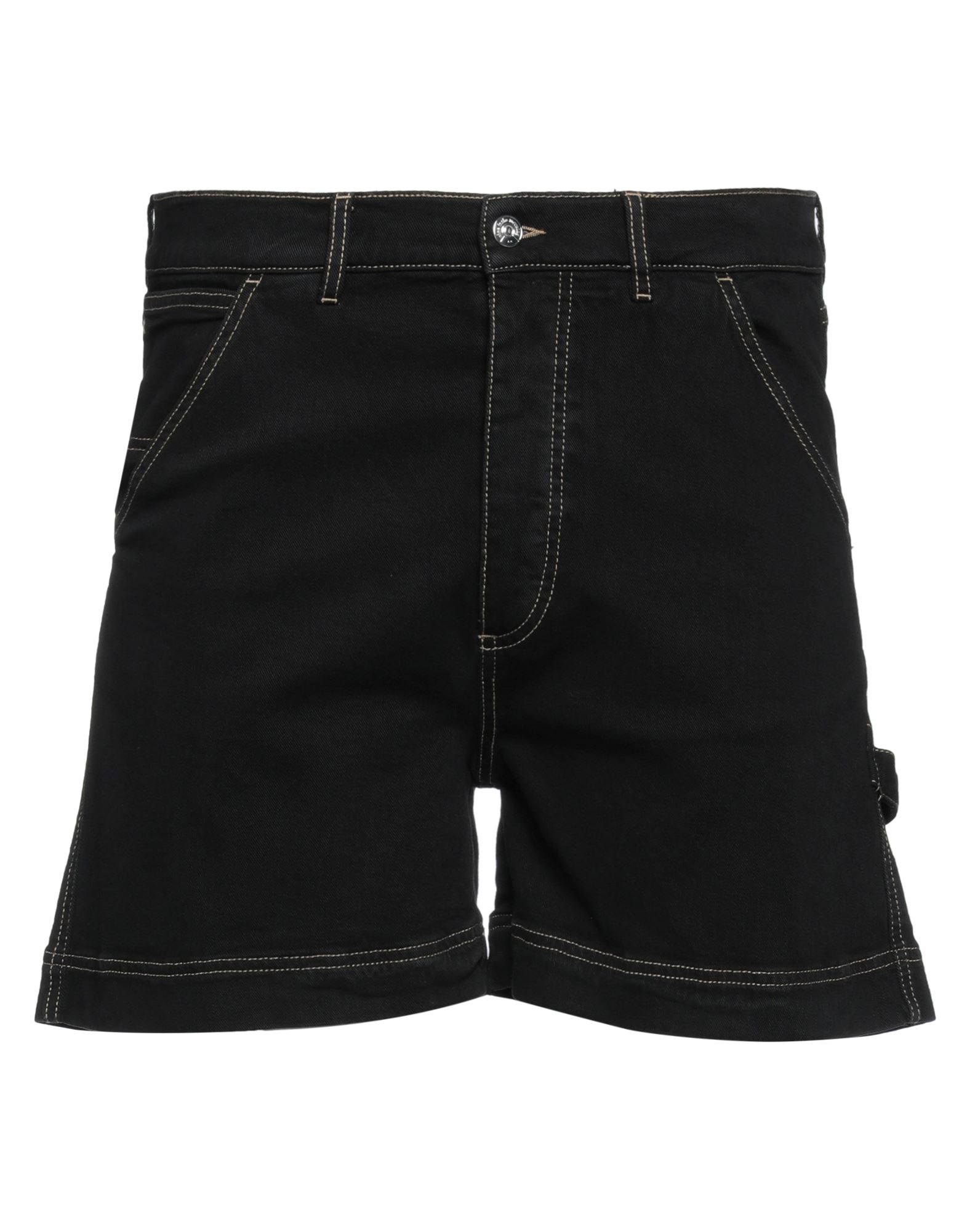 NINE IN THE MORNING Jeansshorts Herren Schwarz von NINE IN THE MORNING