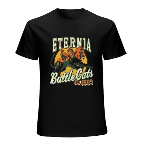 Masters The Universe Eternia Battle Cats 1983 Mens T Shirt He-Man Cringer Short-Sleeved T-Shirts Black XXL Masters The Universe Eternia Battle Cats 1983 Mens T Shirt He-Man Cringer Short-Sleeved T-Shirts Black XXL von NINEAIR