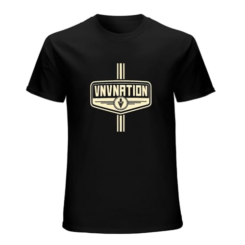 NINEAIR MEIOU VNV Nation 2 New T Shirt Short-Sleeved T-Shirts Black M von NINEAIR