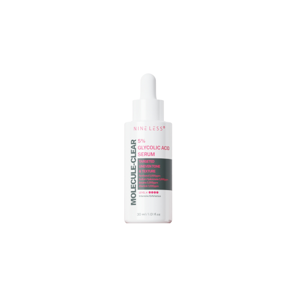 NINELESS - Molecule-Clear 5% Glycolic Acid Serum - 30ml von NINELESS