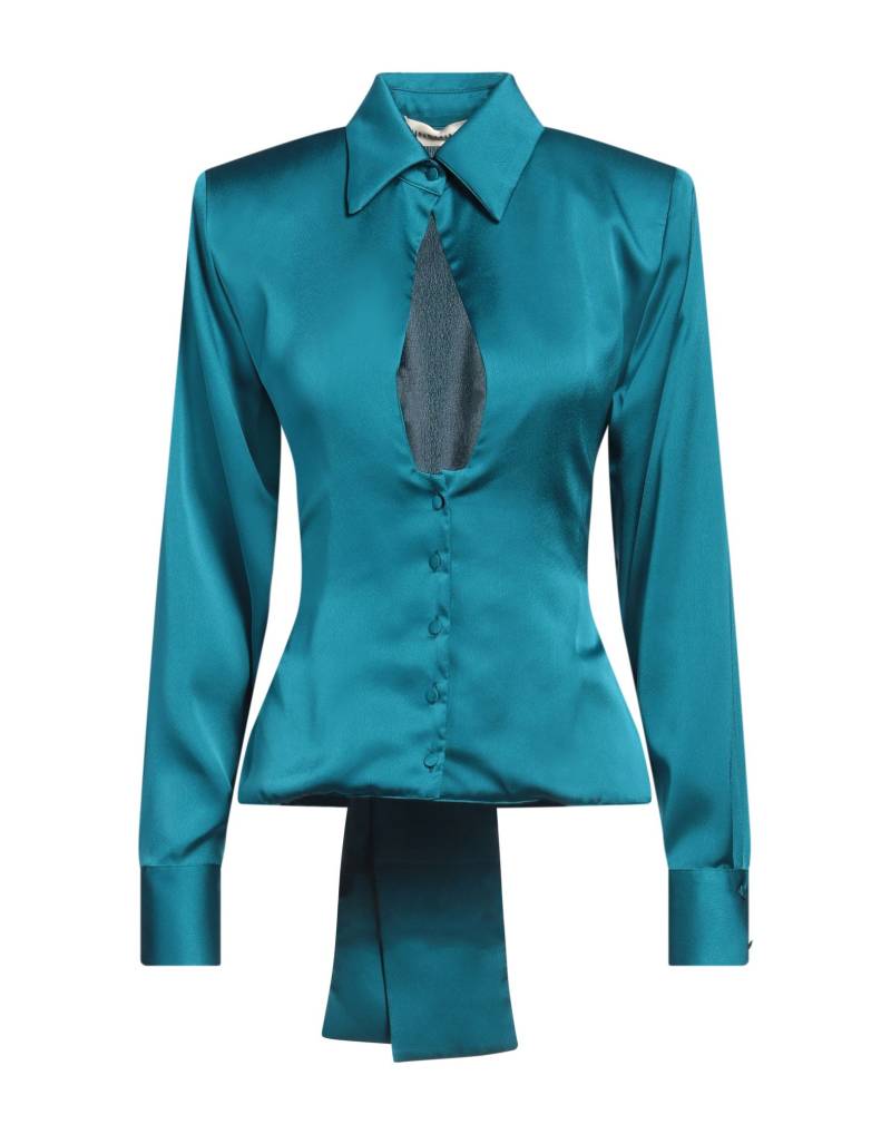 NINEMINUTES Hemd Damen Azurblau von NINEMINUTES