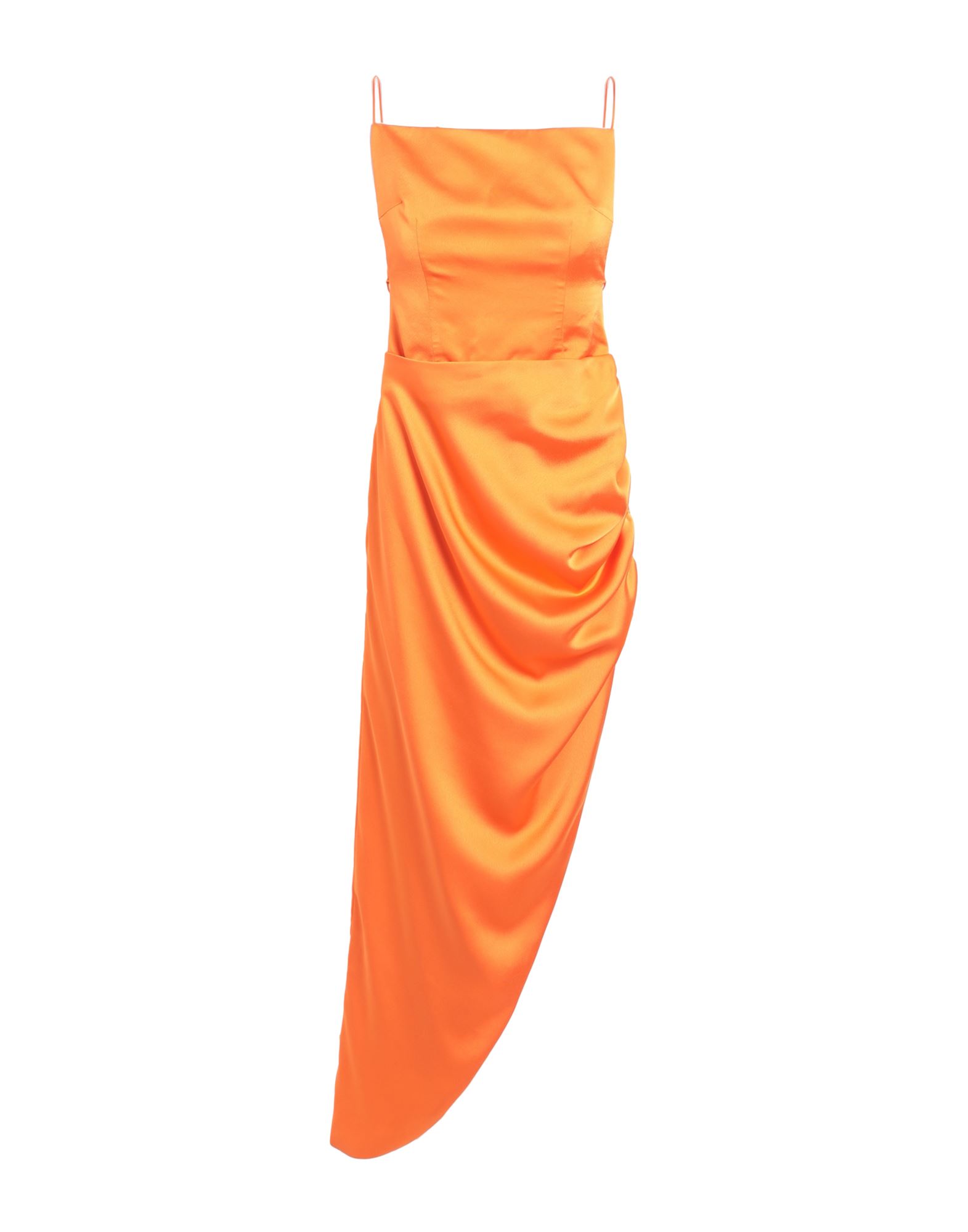 NINEMINUTES Midi-kleid Damen Orange von NINEMINUTES