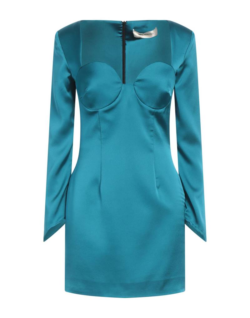 NINEMINUTES Mini-kleid Damen Aquamarin von NINEMINUTES