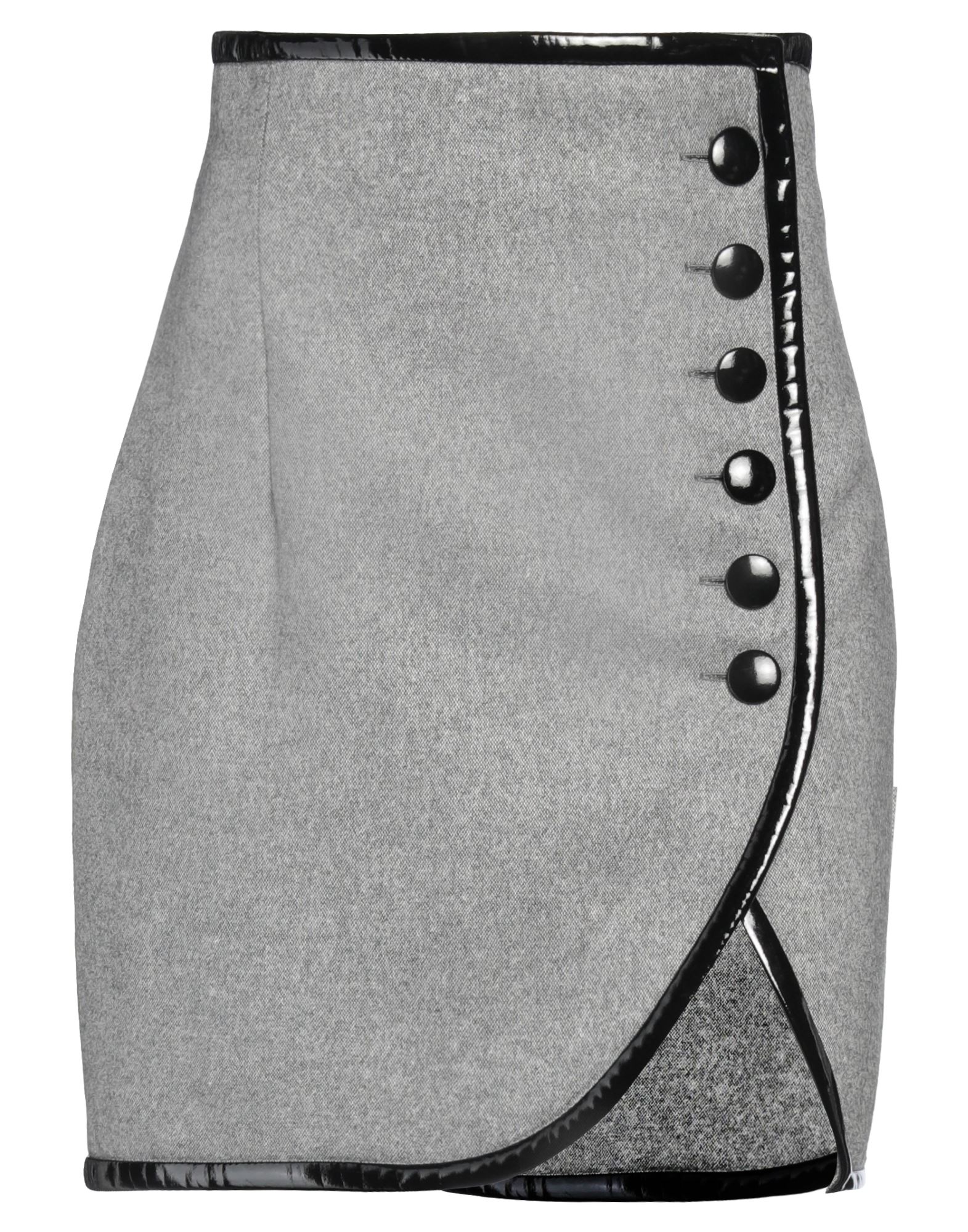 NINEMINUTES Minirock Damen Grau von NINEMINUTES