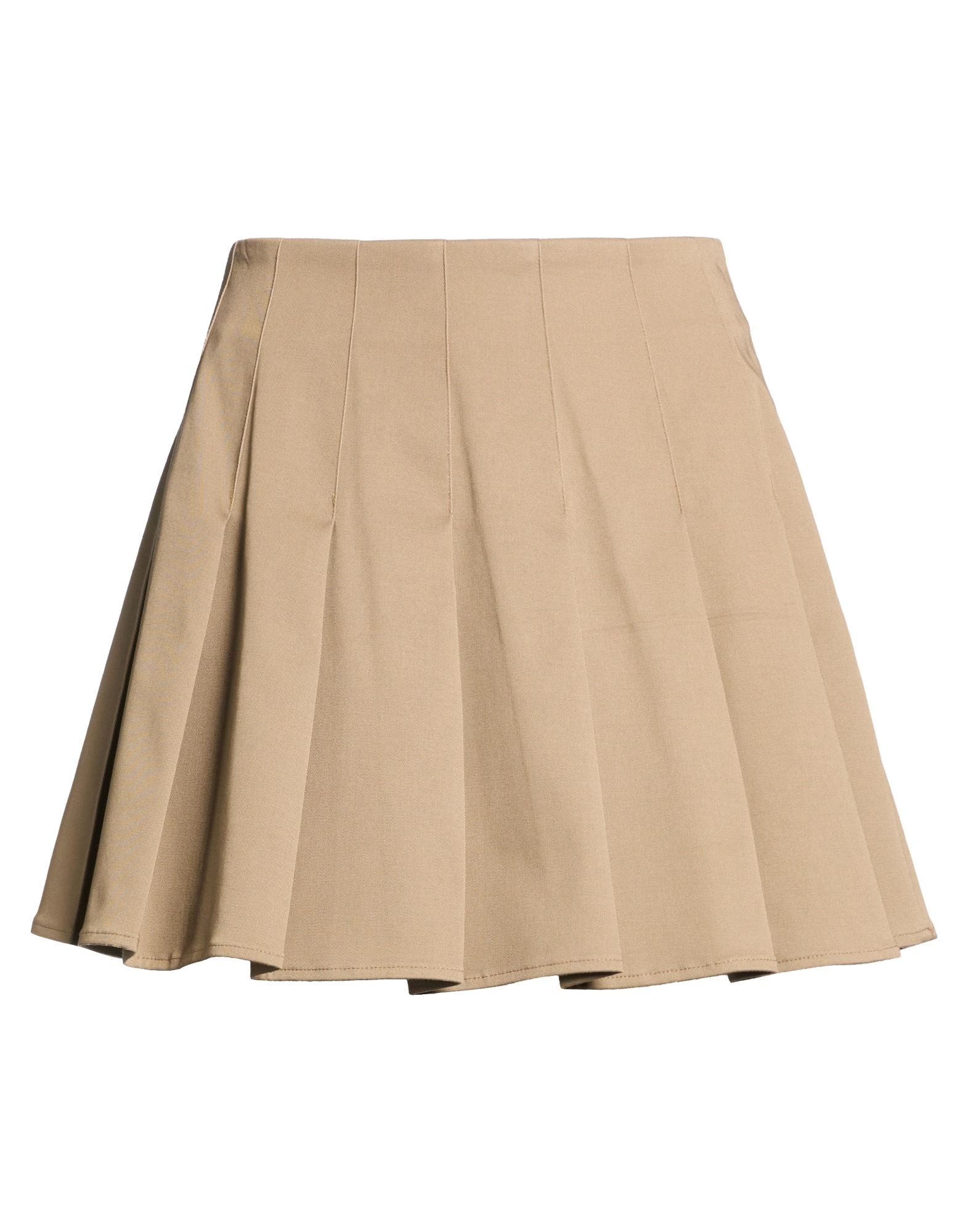 NINEMINUTES Minirock Damen Hellbraun von NINEMINUTES