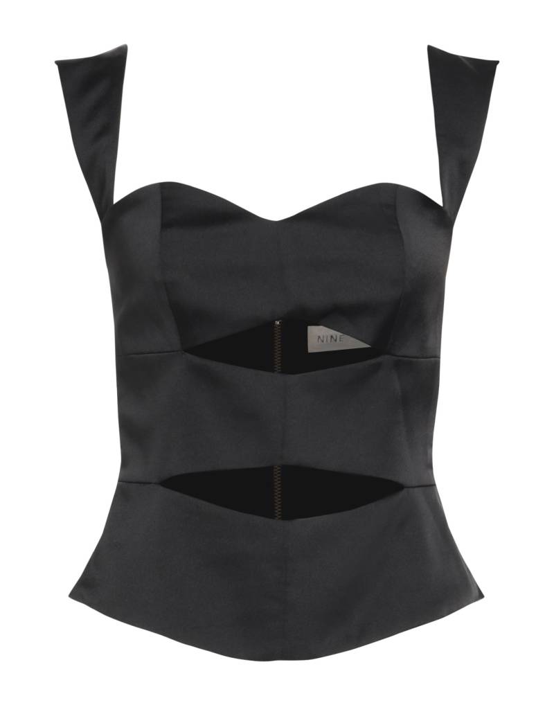 NINEMINUTES Top Damen Schwarz von NINEMINUTES