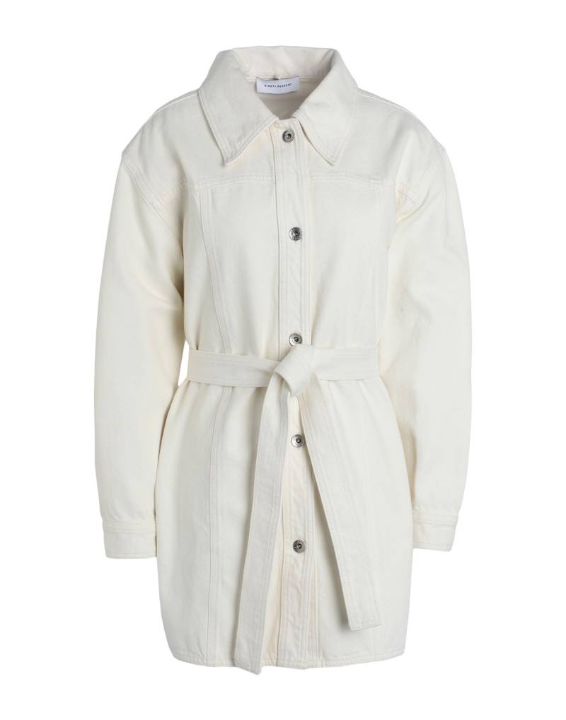 NINETY PERCENT Jeanshemd Damen Elfenbein von NINETY PERCENT