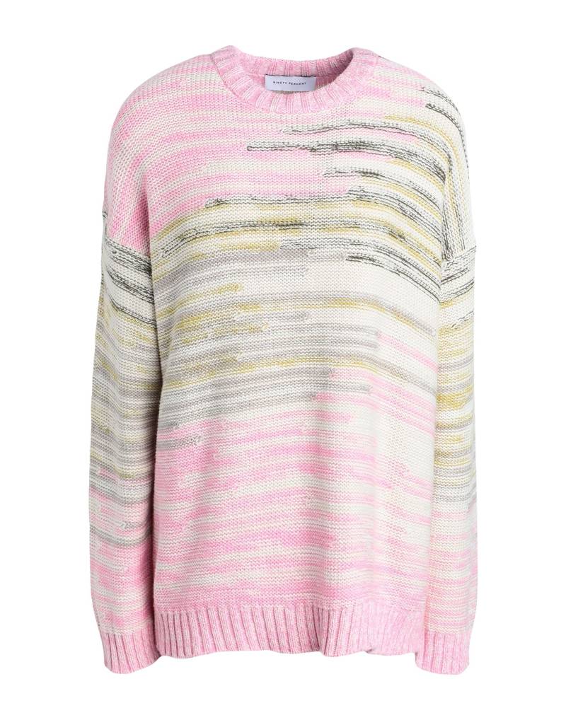 NINETY PERCENT Pullover Damen Rosa von NINETY PERCENT