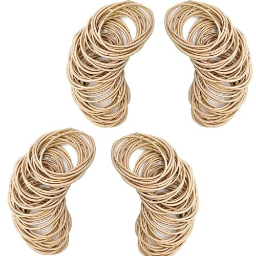 NINFEIQI Haarbänder, 2 mm, elastische Pferdeschwanz-Halter, starke Haargummis für Damen, Herren, Mädchen, Kinder, 100 Stück von NINFEIQI