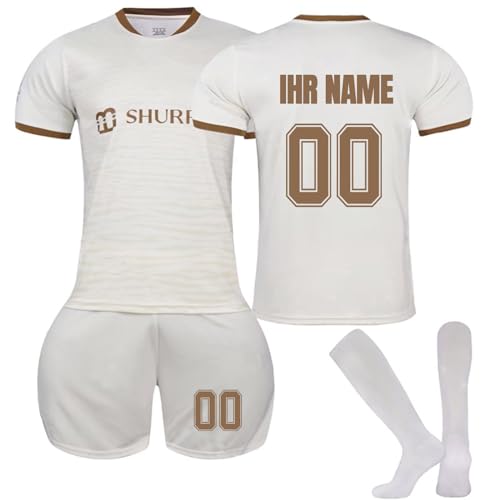 NINGSANJIN Trikot Fußball Jungen, Personalisiert Fußball Trikot Kinder mit Eigenem Namen Nummer, Fussball Geschenke Jungen Herren #5 von NINGSANJIN