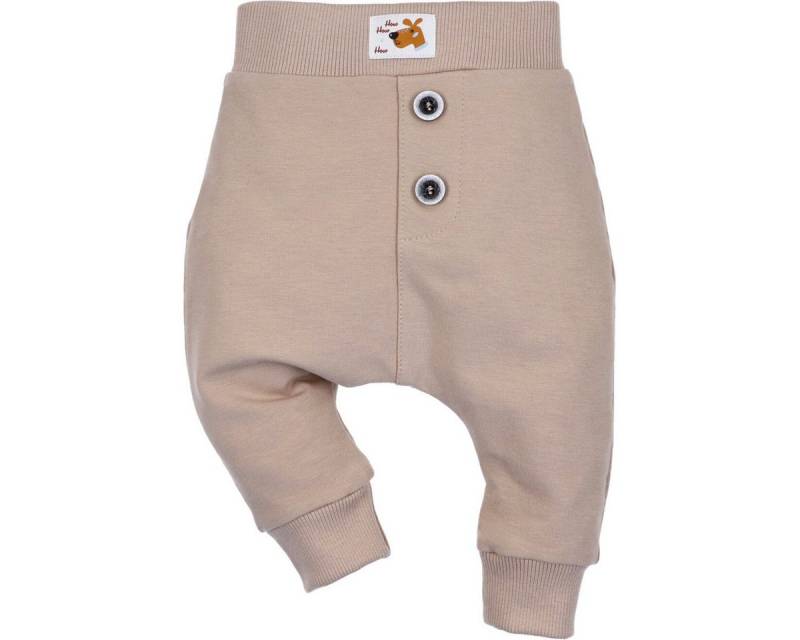 NINI Stoffhose Hund Unisex Kinder (1-tlg) Stoffhose, Jogginghose, Jogger, Sporthose, Chino von NINI