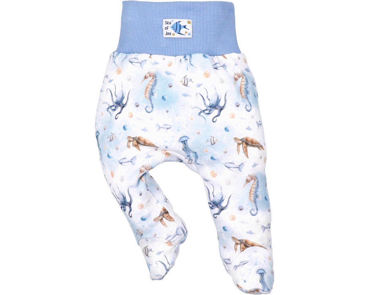 NINI Stoffhose Meerestiere XT Unisex Kinder (1-tlg) Stoffhose, Jogginghose, Jogger, Sporthose, Chino von NINI