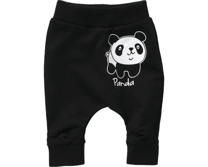 NINI Stoffhose Panda Unisex Kinder (1-tlg) Stoffhose, Jogginghose, Jogger, Sporthose, Chino von NINI