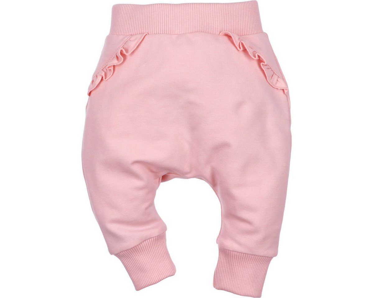 NINI Stoffhose Rüschen XT Mädchen (1-tlg) Stoffhose, Jogginghose, Jogger, Sporthose, Chino von NINI