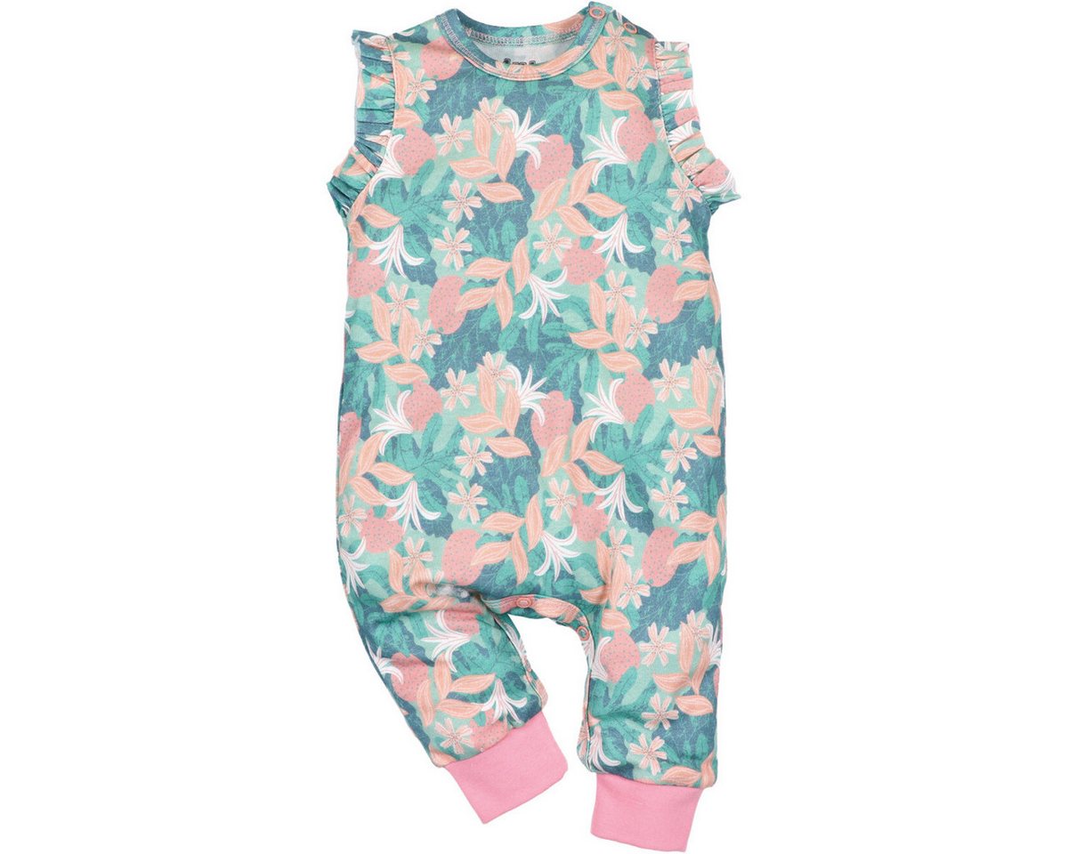 NINI Strampler Floral Mädchen Einteiler, Overall, Babyanzug, Babyoverall, Babyanzug von NINI