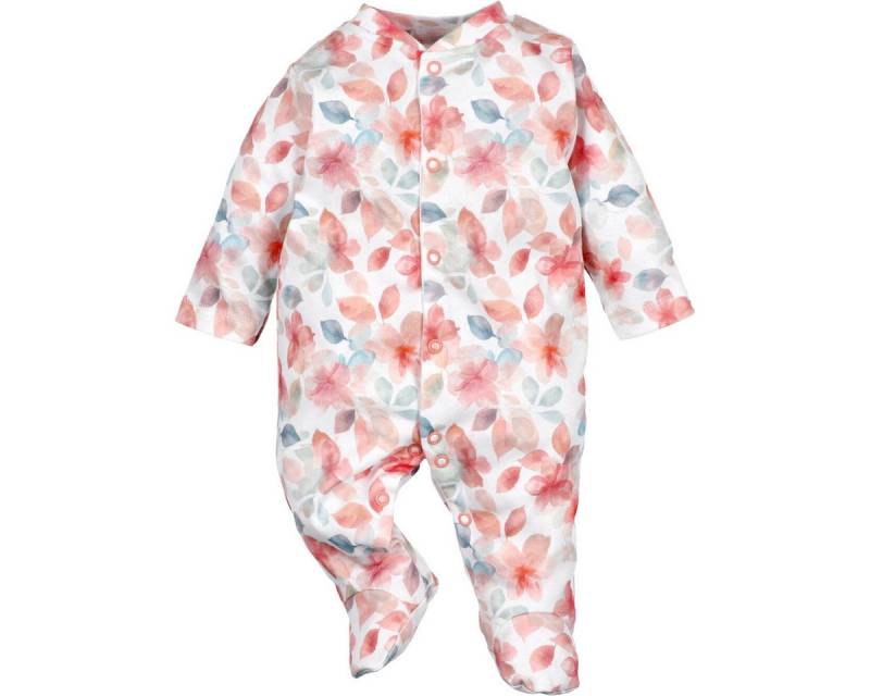 NINI Strampler Floral Mädchen Einteiler, Overall, Babyanzug, Babyoverall, Babyanzug von NINI