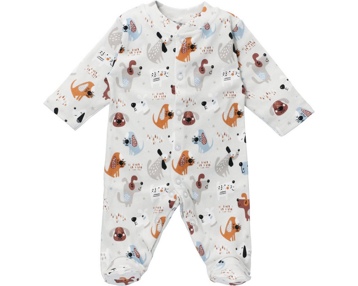 NINI Strampler Hund Unisex Kinder Einteiler, Overall, Babyanzug, Babyoverall, Babyanzug von NINI