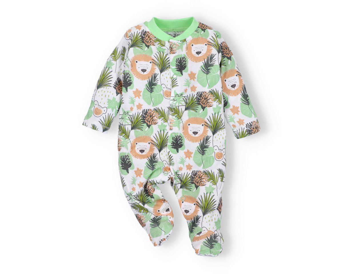 NINI Strampler Löwe Unisex Kinder Einteiler, Overall, Babyanzug, Babyoverall, Babyanzug von NINI