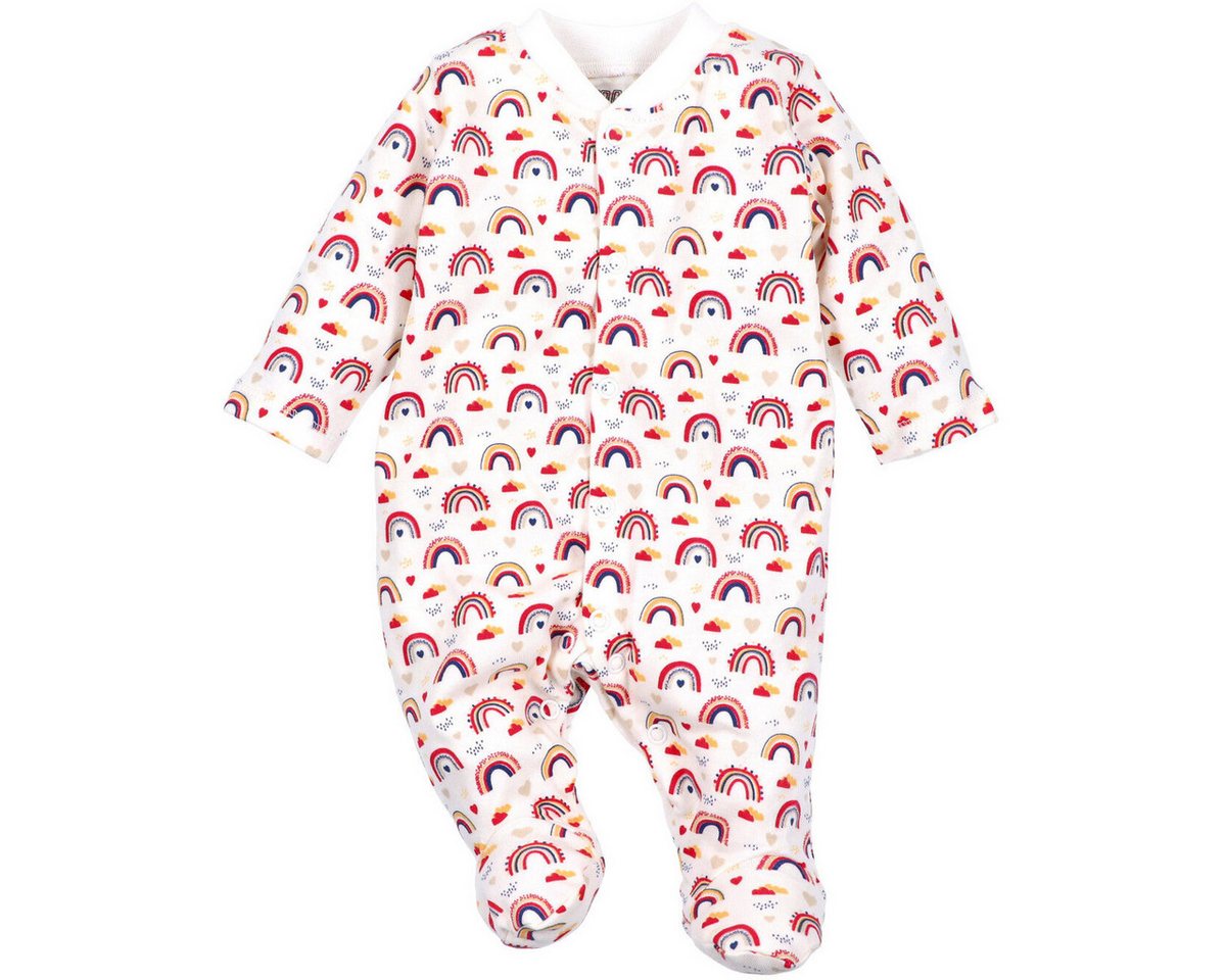 NINI Strampler Regenbogen Unisex Kinder Einteiler, Overall, Babyanzug, Babyoverall, Babyanzug von NINI