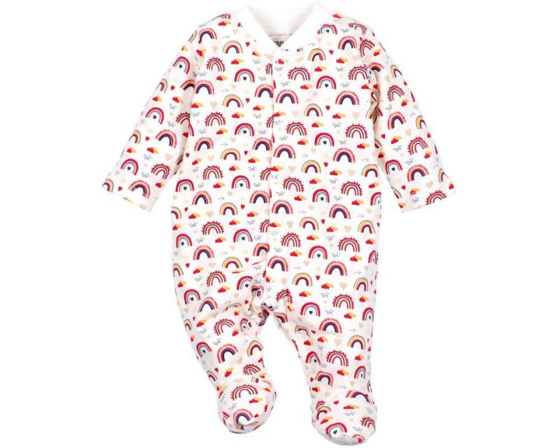NINI Strampler Regenbogen Unisex Kinder Einteiler, Overall, Babyanzug, Babyoverall, Babyanzug von NINI