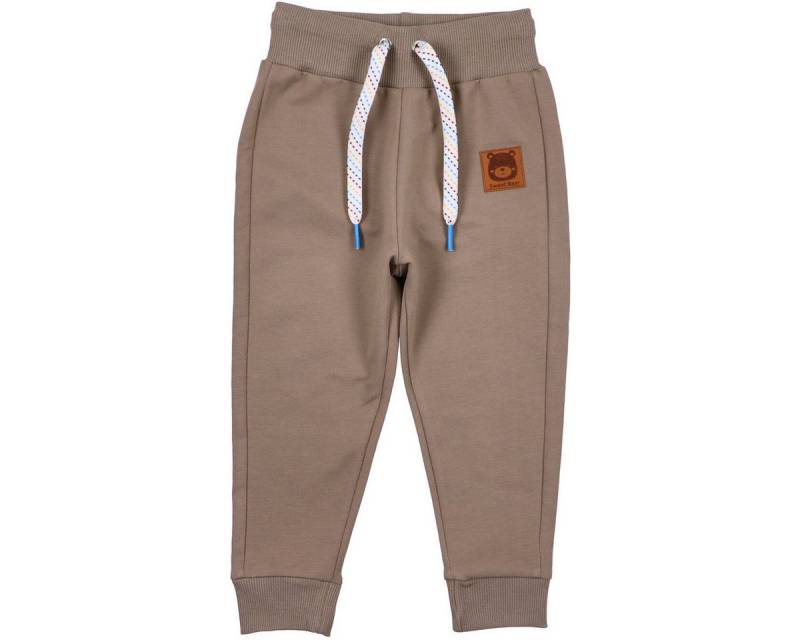 NINI Sweathose Bär Unisex Kinder (1-tlg) Jogginghose, Freizeithose, Sporthose, Casualhose, Relaxhose von NINI