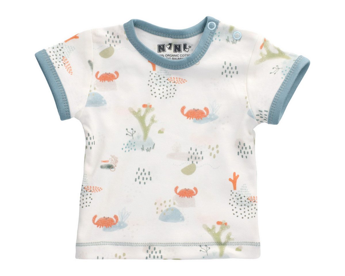 NINI T-Shirt Meerestiere Unisex Kinder (1-tlg) Shirt, Oberteil, Leibchen, Funktionsshirt, Shortsleeve Shirt von NINI