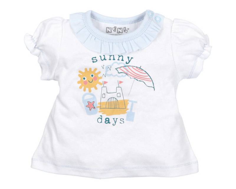 NINI T-Shirt Strand Mädchen (1-tlg) Shirt, Oberteil, Leibchen, Funktionsshirt, Shortsleeve Shirt von NINI