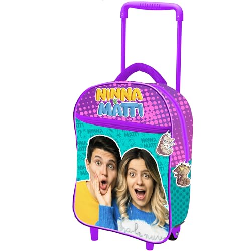 NINNA e MATTI Trolley für Kinder mit zwei Rädern und verstellbarem Griff, 27 x 22 x 10 cm, violett, S NINNA e MATTI Trolley für Kinder mit zwei Rädern und verstellbarem Griff, 27 x 22 x 10 cm, violett, S von NINNA e MATTI
