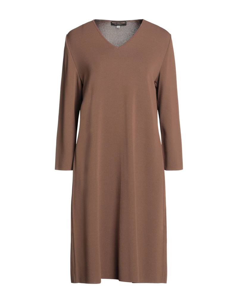 NINO COLOMBO Midi-kleid Damen Braun von NINO COLOMBO