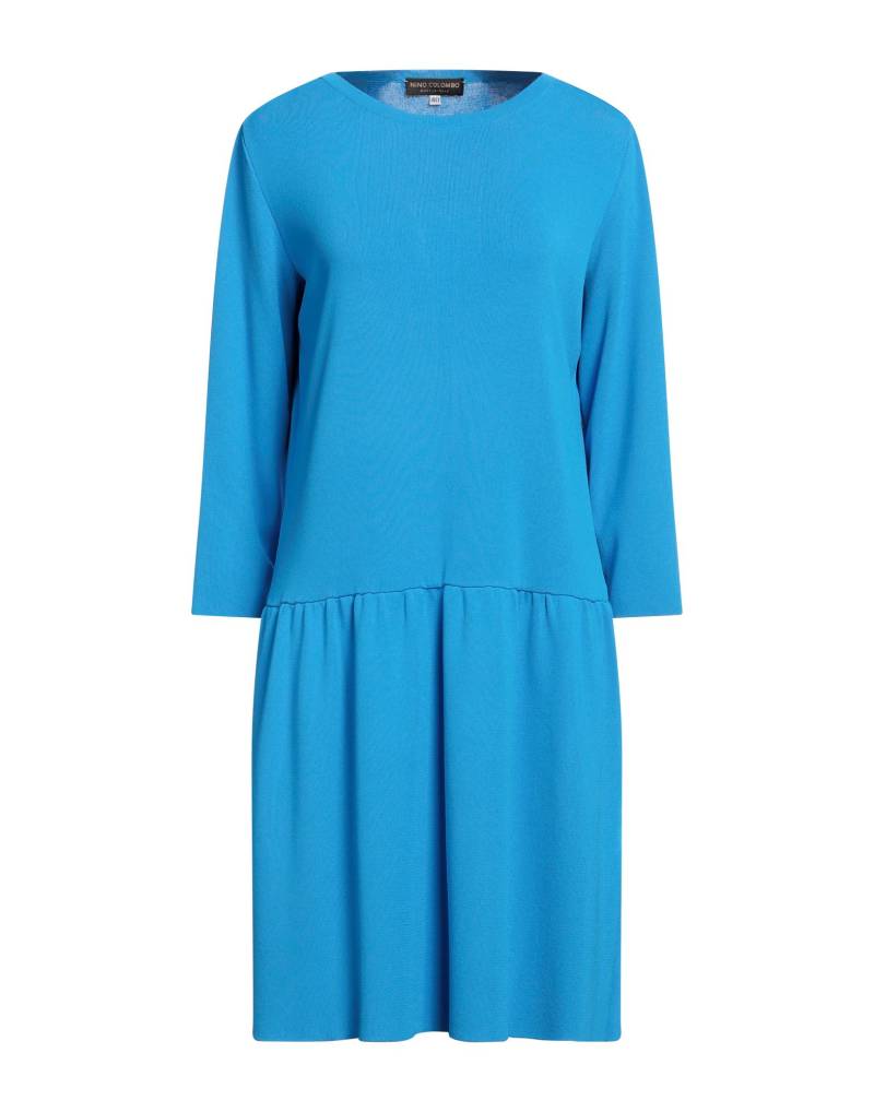 NINO COLOMBO Mini-kleid Damen Azurblau von NINO COLOMBO