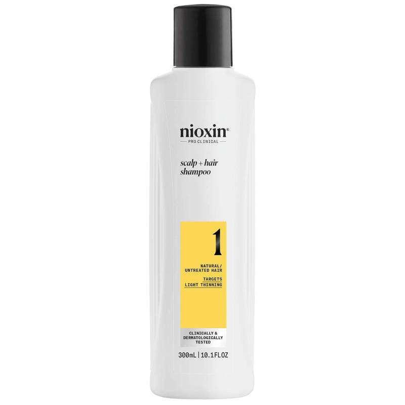 NIOXIN Scalp and Hair Thickening System 1 Shampoo for Natural Hair with Light Thinning 300ml von NIOXIN