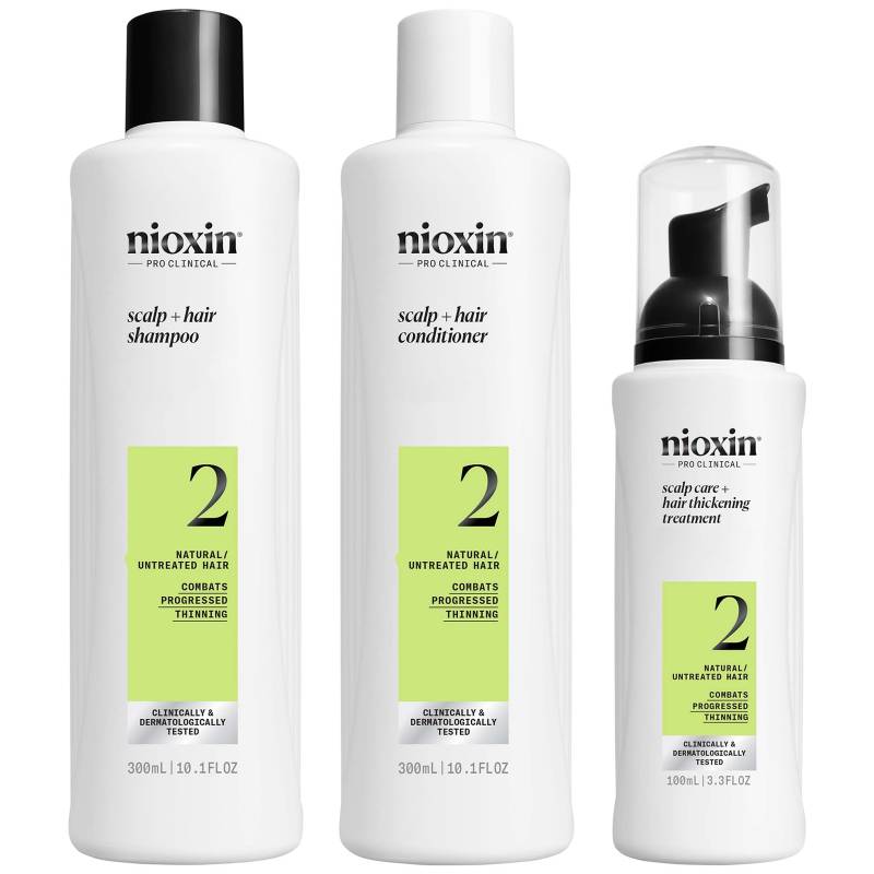 NIOXIN Scalp and Hair Thickening System 2 for Natural Hair with Progressed Thinning Loyalty Kit von NIOXIN