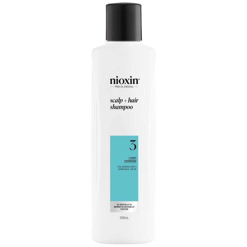 NIOXIN Scalp and Hair Thickening System 3 Shampoo for Coloured Dry and Damaged hair with Light Thinning 300ml von NIOXIN