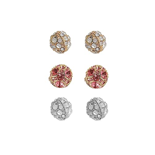 Dorina Ohr-Akupressur-Detoxi-Ohrringe, Atheniz lymphatische Germanium-Therapie-Ohrringe, Akupunktur-Ohrringe, Nicht-Piercing-Dorina-Ohrringe für Frauen, 2–4 Paar, Metall, Nein von NIQIPOK