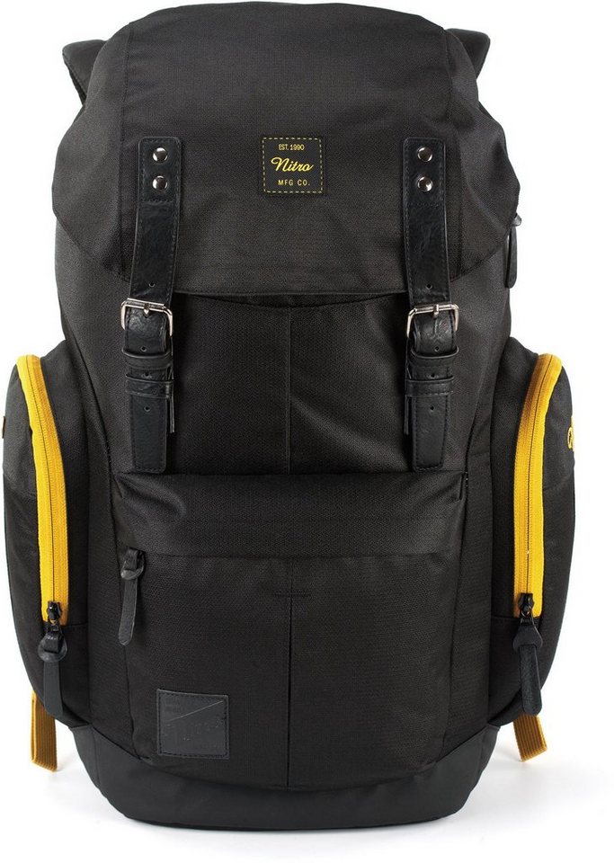 NITRO Freizeitrucksack Daypacker, mit Laptopfach, Schulrucksack, Wanderrucksack oder Streetpack von NITRO